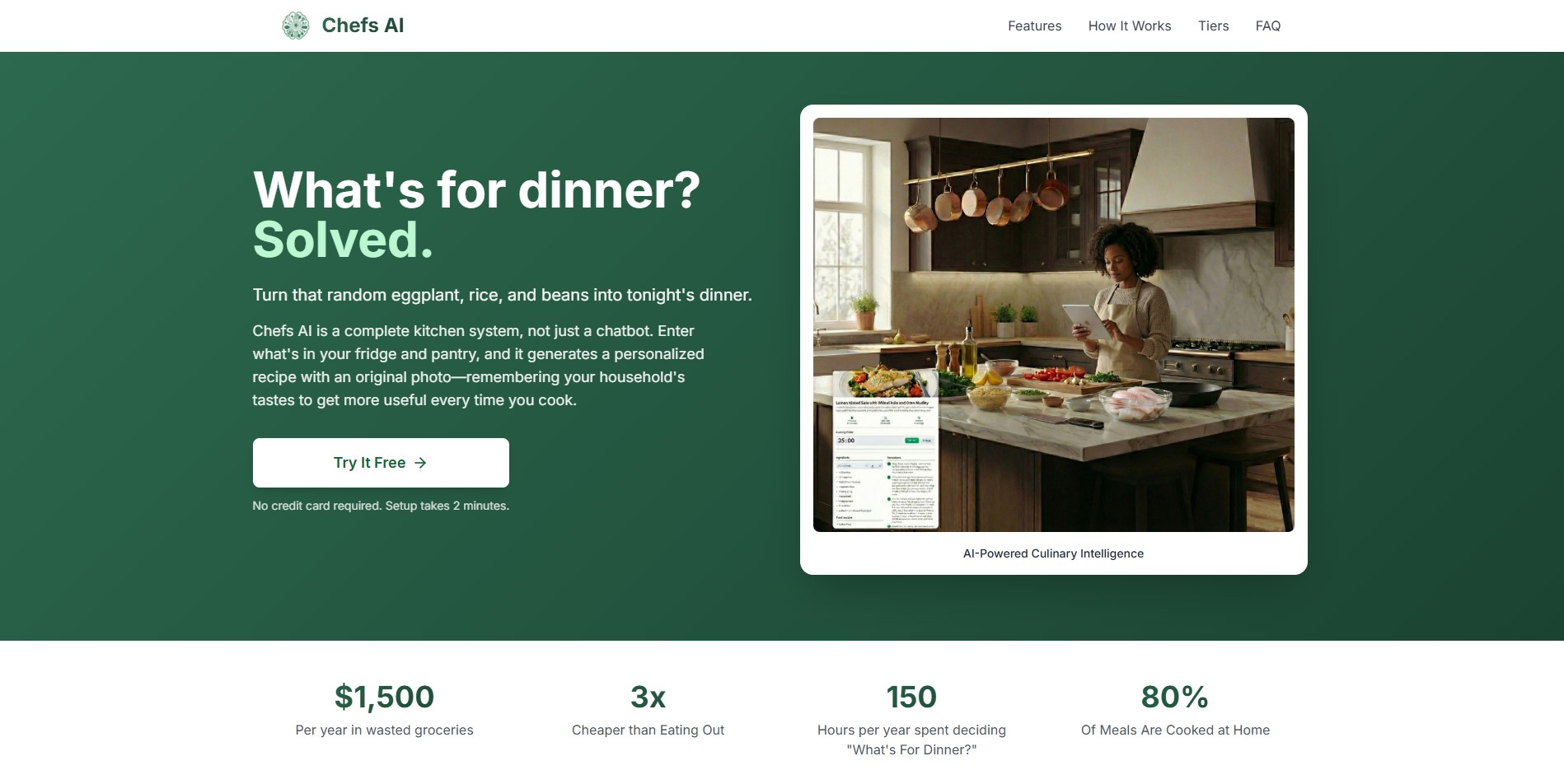 Chefs AI - Your Personal AI Kitchen Assistant